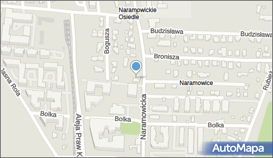 Paczkomat InPost POZ40BAPP, Naramowicka 221A, Poznań 61-611