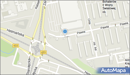 Paczkomat InPost POZ45M, Pawia 16, Poznań 61-375