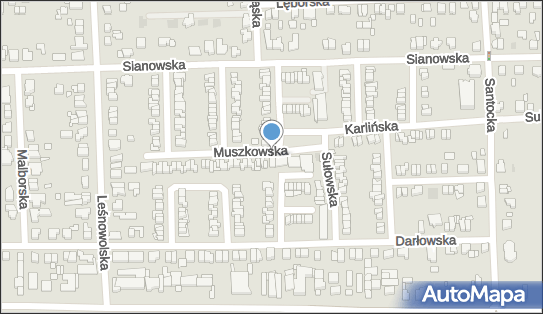 Paczkomat InPost POZ55A, Muszkowska 1, Poznań 60-443