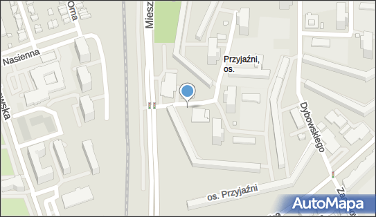 Paczkomat InPost POZ66M, Os. Przyjaźni 142, Poznań 61-686