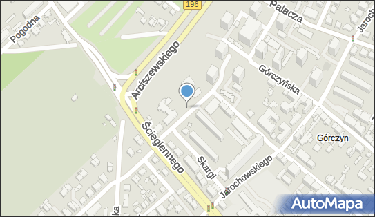 Paczkomat InPost POZ93M, Kordeckiego 8A, Poznań 60-131