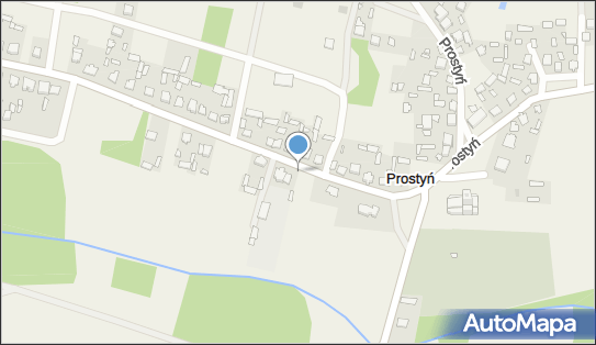 Paczkomat InPost PQY01M, Prostyń 165, Prostyń 07-319