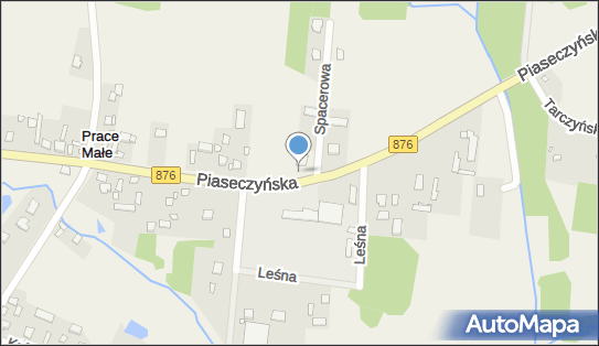 Paczkomat InPost PRAM01M, Piaseczyńska 19, Prace Małe 05-555