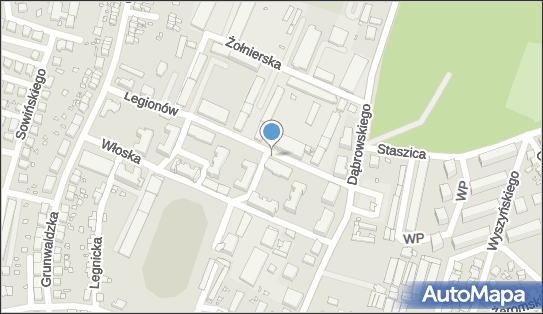 Paczkomat InPost PRD08M, Legionów 3, Prudnik 48-200