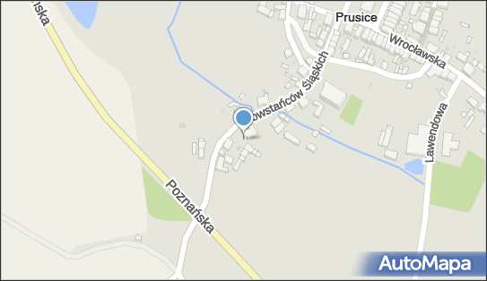 Paczkomat InPost PRE01N, Powstańców Śląskich 16A, Prusice 55-110