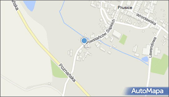 Paczkomat InPost PRE01N, Powstańców Śląskich 16A, Prusice 55-110
