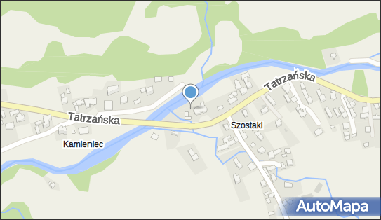 Paczkomat InPost PRI01APP, Tatrzańska 61, Poronin 34-520