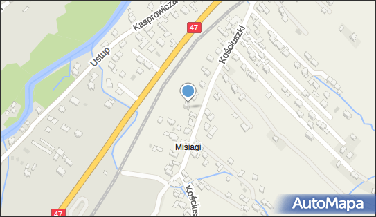 Paczkomat InPost PRI02M, Kościuszki 13A, Poronin 34-520