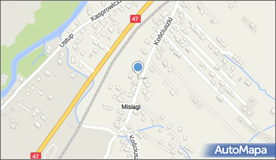 Paczkomat InPost PRI02M, Kościuszki 13A, Poronin 34-520
