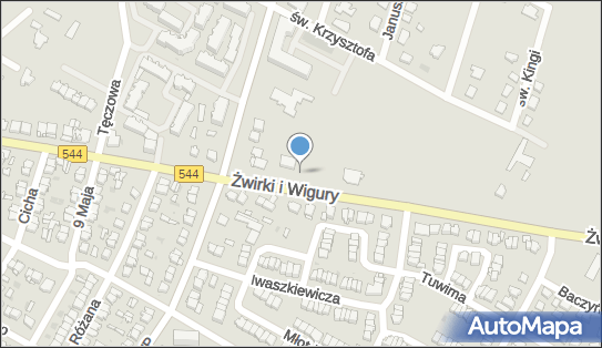 Paczkomat InPost PRN04M, Żwirki i Wigury 17C, Przasnysz 06-300