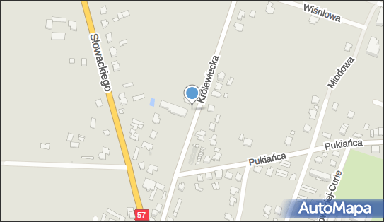 Paczkomat InPost PRN04N, Królewiecka 1D, Przasnysz 06-300