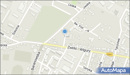 Paczkomat InPost PRN05M, Franciszka Żwirki i Stanisława Wigury 1 06-300