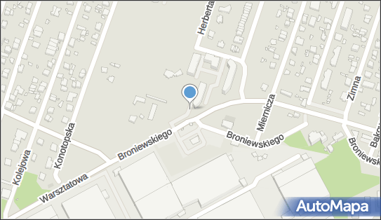 Paczkomat InPost PRU01N, Broniewskiego 28C, Pruszków 05-800