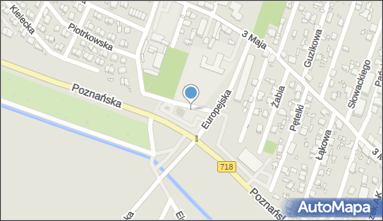 Paczkomat InPost PRU05M, Poznańska 24, Pruszków 05-800