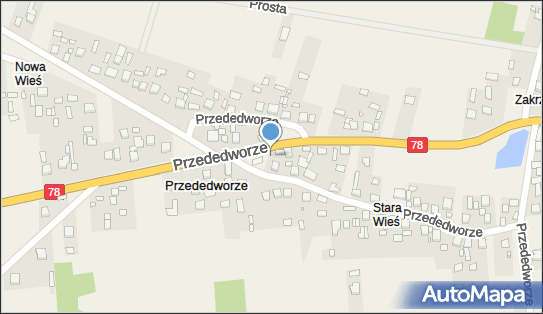 Paczkomat InPost PRZE01N, Przededworze 30a, Przededworze 26-020