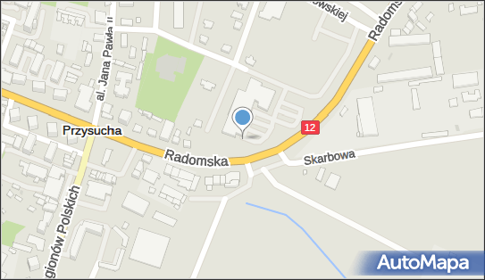 Paczkomat InPost PSH05M, Radomska 25, Przysucha 26-400