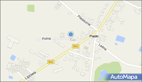 Paczkomat InPost PSKI01BAPP, Lipowa 14E, Piaski 09-200