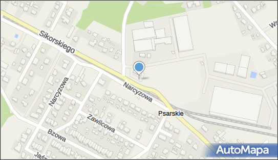 Paczkomat InPost PSS01M, Leśna 2, Psarskie 63-100