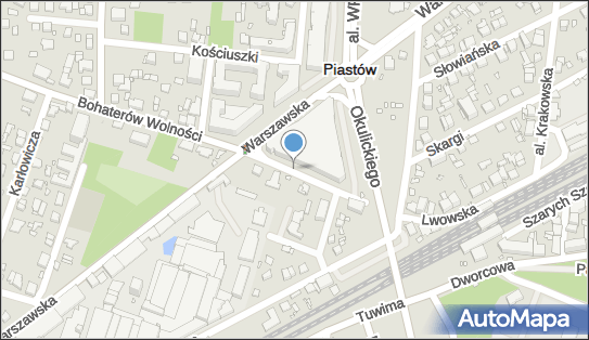 Paczkomat InPost PST03A, Warszawska 43, Piastów 05-820