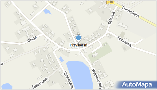 Paczkomat InPost PSX01M, Ogrodowa 2, Przysiersk 86-122