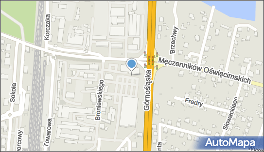 Paczkomat InPost PSZ01A, Broniewskiego 1A, Pszczyna 43-200