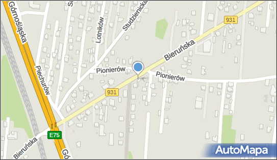 Paczkomat InPost PSZ06M, Bieruńska 52, Pszczyna 43-200