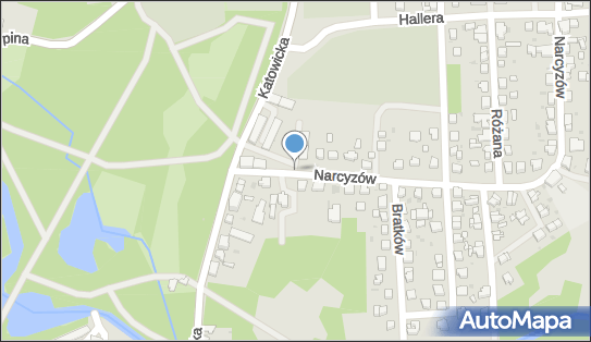 Paczkomat InPost PSZ19M, Narcyzów 1A, Pszczyna 43-200