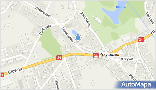 Paczkomat InPost PTC01A, Dworcowa 1, Przytoczna 66-340