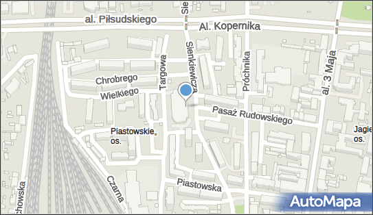 Paczkomat InPost PTR02HP, Sienkiewicza 19, Piotrków Trybunalski 97-300