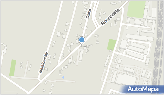 Paczkomat InPost PTR02M, Franklina Roosevelta 62 97-300