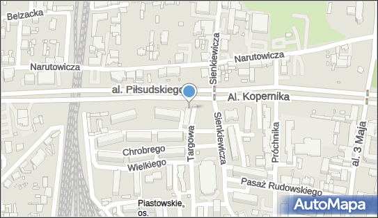 Paczkomat InPost PTR10M, Targowa 2, Piotrków Trybunalski 97-300
