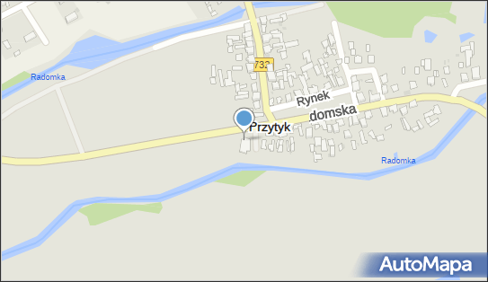 Paczkomat InPost PTY01A, Tomaszowska 1, Przytyk 26-650