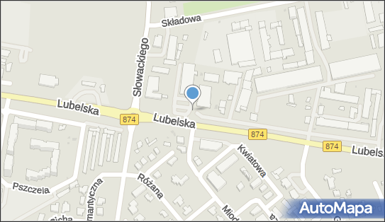 Paczkomat InPost PUL04M, Lubelska 51A, Puławy 24-100