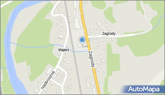 Paczkomat InPost PWN02M, Zagrody 4, Piwniczna-Zdrój 33-350