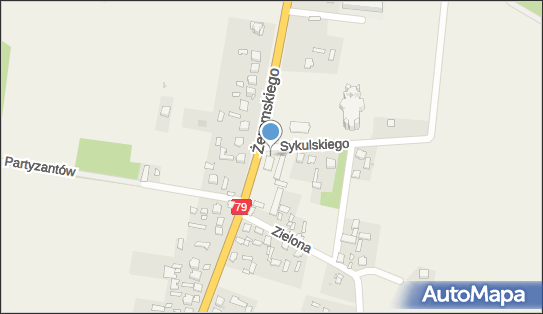 Paczkomat InPost PXN01BAPP, Stefana Żeromskiego 36A, Policzna 26-720