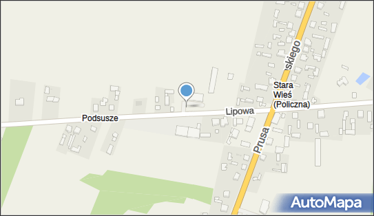 Paczkomat InPost PXN01M, Lipowa 8, Policzna 26-720