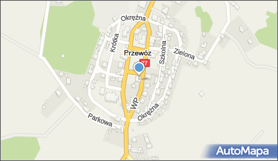 Paczkomat InPost PXR01M, Plac Partyzantów 1, Przewóz 68-132