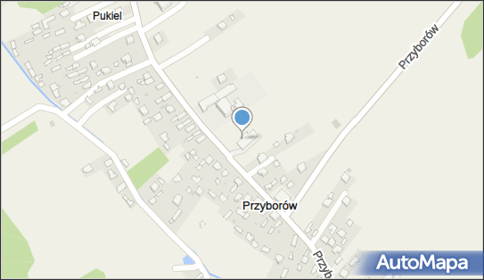 Paczkomat InPost PYO01M, Przyborów 187b, Przyborów 32-823