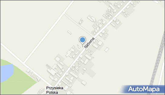 Paczkomat InPost PYPQ01BAPP, Główna 50, Przysieka Polska 64-030