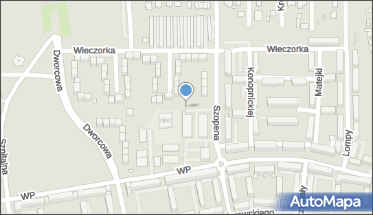 Paczkomat InPost PYS01N, Szopena 9A, Pyskowice 44-120