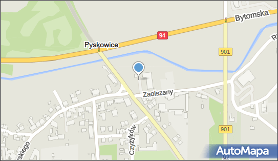Paczkomat InPost PYS02M, Zaolszany 5, Pyskowice 44-120
