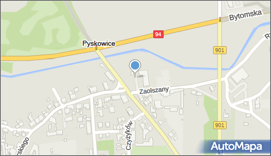 Paczkomat InPost PYS02M, Zaolszany 5, Pyskowice 44-120