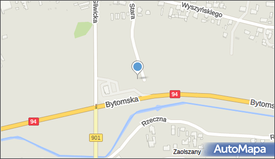 Paczkomat InPost PYS03BAPP, Gliwicka 5, Pyskowice 44-120