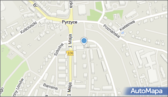 Paczkomat InPost PYZ04M, Kilińskiego 2, Pyrzyce 74-200