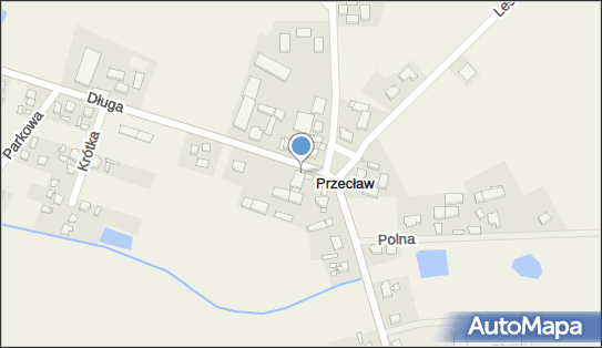 Paczkomat InPost PZEC01M, Długa 34, Przecław 64-514