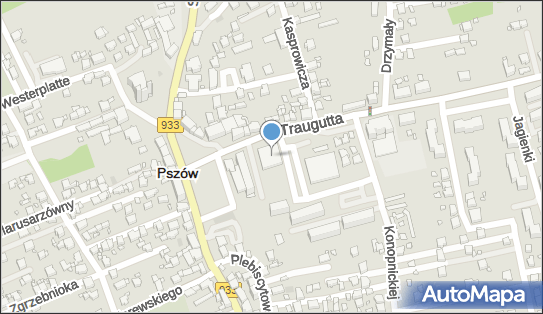 Paczkomat InPost PZS01ML, Traugutta 4, Pszów 44-370