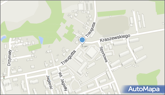 Paczkomat InPost PZS01M, Traugutta 52, Pszów 44-370