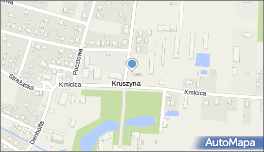 Paczkomat InPost QNA01M, Sobieskiego 2, Kruszyna 42-282