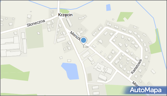 Paczkomat InPost QRZ01M, Pogodna 6, Krzęcin 73-231