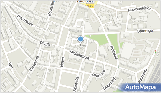 Paczkomat InPost RAC09A, szewska 5, Racibórz 47-400
